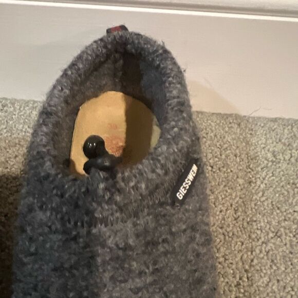 Giesswein Gray Boiled Wool mules 39 - Picture 3 of 8